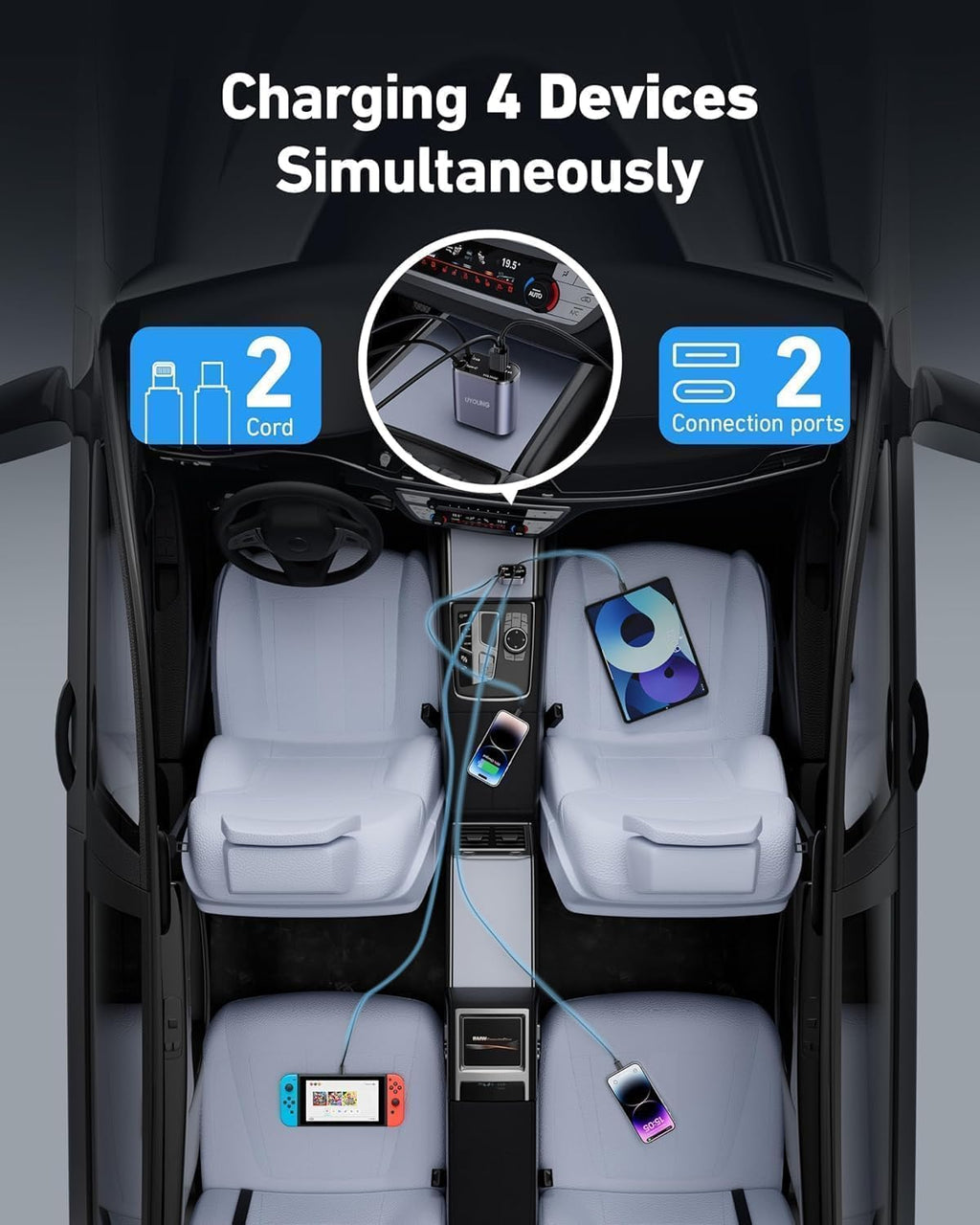 4 I N 1 SUPER FAST CHARGE